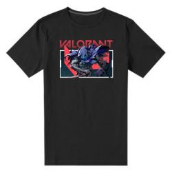Чоловіча преміум футболка Valorant Omen art - PrintSalon
