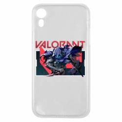 Чехол для iPhone XR Valorant Omen art