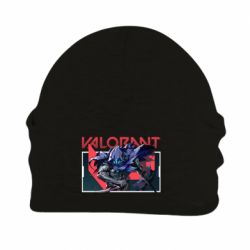 Шапка флісова Valorant Omen art