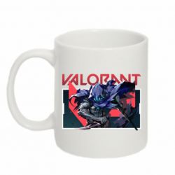 Чашка 320ml Valorant Omen art