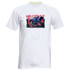 Чоловіча футболка для спорту Valorant Omen art - PrintSalon