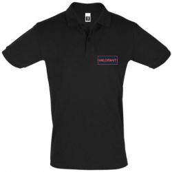 Мужское поло Valorant text - PrintSalon