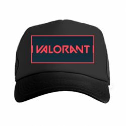 Кепка-тракер Valorant text - PrintSalon