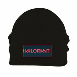 Шапка флисовая Valorant text - PrintSalon