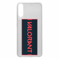 Чехол для Samsung A70 Valorant text - PrintSalon