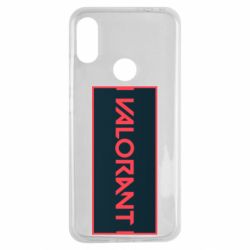 Чехол для Xiaomi Redmi Note 7 Valorant text - PrintSalon