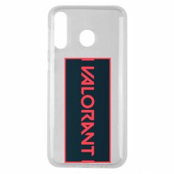 Чехол для Samsung M30 Valorant text - PrintSalon