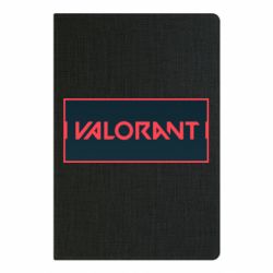 Блокнот Valorant text - PrintSalon
