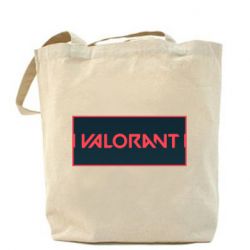 Шоппер Valorant text - PrintSalon