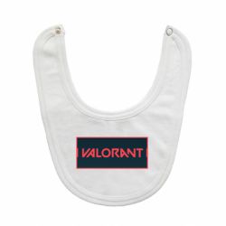 Слюнявчик  Valorant text - PrintSalon