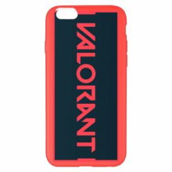 Чехол для iPhone 6 Plus/6S Plus Valorant text - PrintSalon