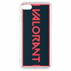 Чехол для iPhone 7 Valorant text - PrintSalon