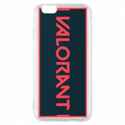 Чехол для iPhone 6/6S Valorant text - PrintSalon