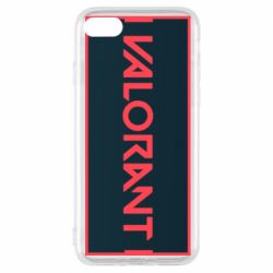 Чехол для iPhone 8 Valorant text - PrintSalon