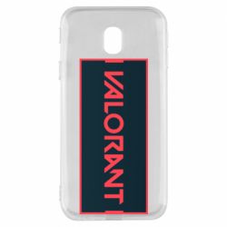 Чехол для Samsung J3 2017 Valorant text - PrintSalon