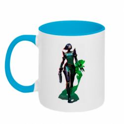 Чашка двокольорова Valorant Viper - PrintSalon