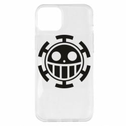 Чехол для iPhone 14 Plus Ван Пис флаг Трафальгара - PrintSalon