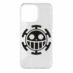 Чехол для iPhone 14 Pro Max Ван Пис флаг Трафальгара - PrintSalon