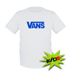 Дитяча футболка Vans - PrintSalon