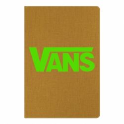 Блокнот з принтом Vans - PrintSalon