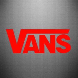 Наклейка Vans - PrintSalon