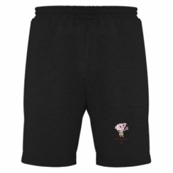 Мужские шорты Ваш чайочок сер - PrintSalon