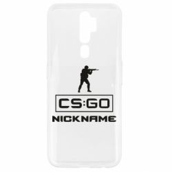 Чехол для Oppo A5/A9 2020 Ваш псевдоним в игре CsGo - PrintSalon