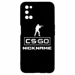 Чехол для Oppo A52/A72/A92 Ваш псевдоним в игре CsGo - PrintSalon