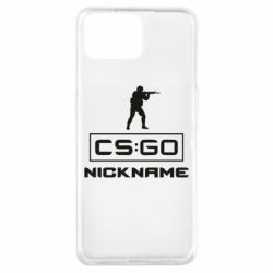Чехол для Oppo A73 Ваш псевдоним в игре CsGo - PrintSalon