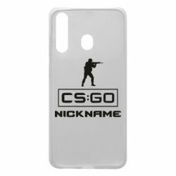 Чехол для Samsung A60 Ваш псевдоним в игре CsGo - PrintSalon