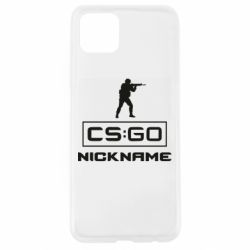 Чехол для Oppo A92s Ваш псевдоним в игре CsGo - PrintSalon