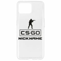 Чехол для Oppo Reno 4 Lite Ваш псевдоним в игре CsGo - PrintSalon