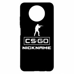 Чехол для Xiaomi Redmi Note 9 5G/Redmi Note 9T Ваш псевдоним в игре CsGo - PrintSalon