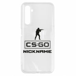Чехол для Realme 6 Ваш псевдоним в игре CsGo - PrintSalon