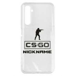 Чехол для Realme 6 Pro Ваш псевдоним в игре CsGo - PrintSalon