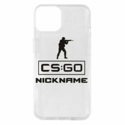 Чехол для iPhone 14 Ваш псевдоним в игре CsGo - PrintSalon