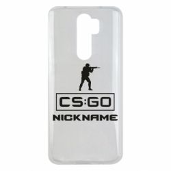 Чехол для Xiaomi Redmi Note 8 Pro Ваш псевдоним в игре CsGo - PrintSalon