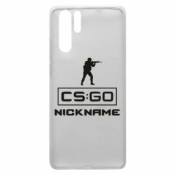 Чехол для Huawei P30 Pro Ваш псевдоним в игре CsGo - PrintSalon