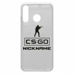 Чехол для Huawei P30 Lite Ваш псевдоним в игре CsGo - PrintSalon