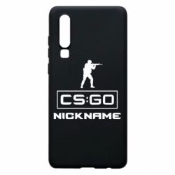 Чехол для Huawei P30 Ваш псевдоним в игре CsGo - PrintSalon