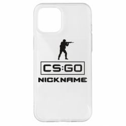 Чехол для iPhone 12 Pro Max Ваш псевдоним в игре CsGo - PrintSalon