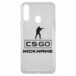 Чехол для Samsung A20s Ваш псевдоним в игре CsGo - PrintSalon
