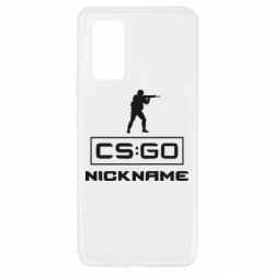 Чехол для Samsung A32 4G Ваш псевдоним в игре CsGo - PrintSalon