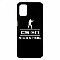 Чехол для Samsung M51 Ваш псевдоним в игре CsGo - PrintSalon