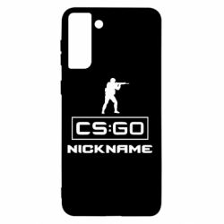 Чехол для Samsung S21+ Ваш псевдоним в игре CsGo - PrintSalon