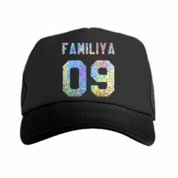 Кепка-тракер Ваше прізвище та номер голограма