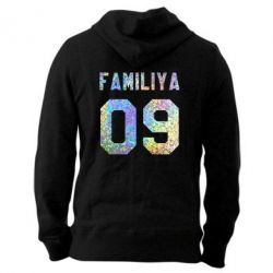 Чоловіче худі Ваше прізвище та номер голограма - PrintSalon