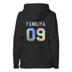 Худі жіноче Ваше прізвище та номер голограма - PrintSalon