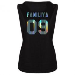 Майка жіноча Ваше прізвище та номер голограма - PrintSalon