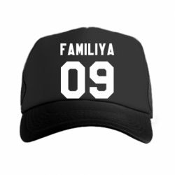 Кепка-тракер Ваша фамилия и номер - PrintSalon